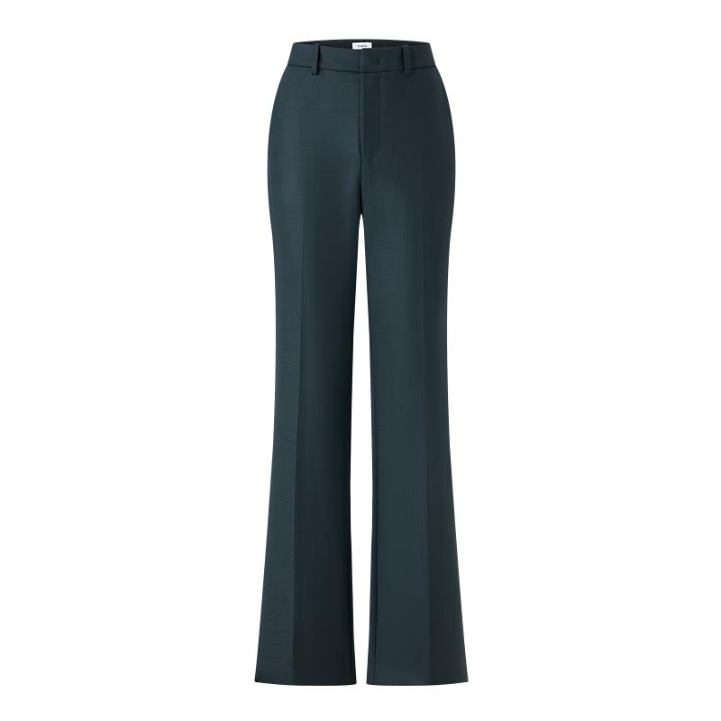 PORTS Women's Wool Blend Straight-Leg Pants
