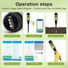Bluetooth Soil PH Tester PH TEMP Meter Acidity Detector Data Logger Monitor Metal Probe Sensor Soil PH Tester for Garden Farm