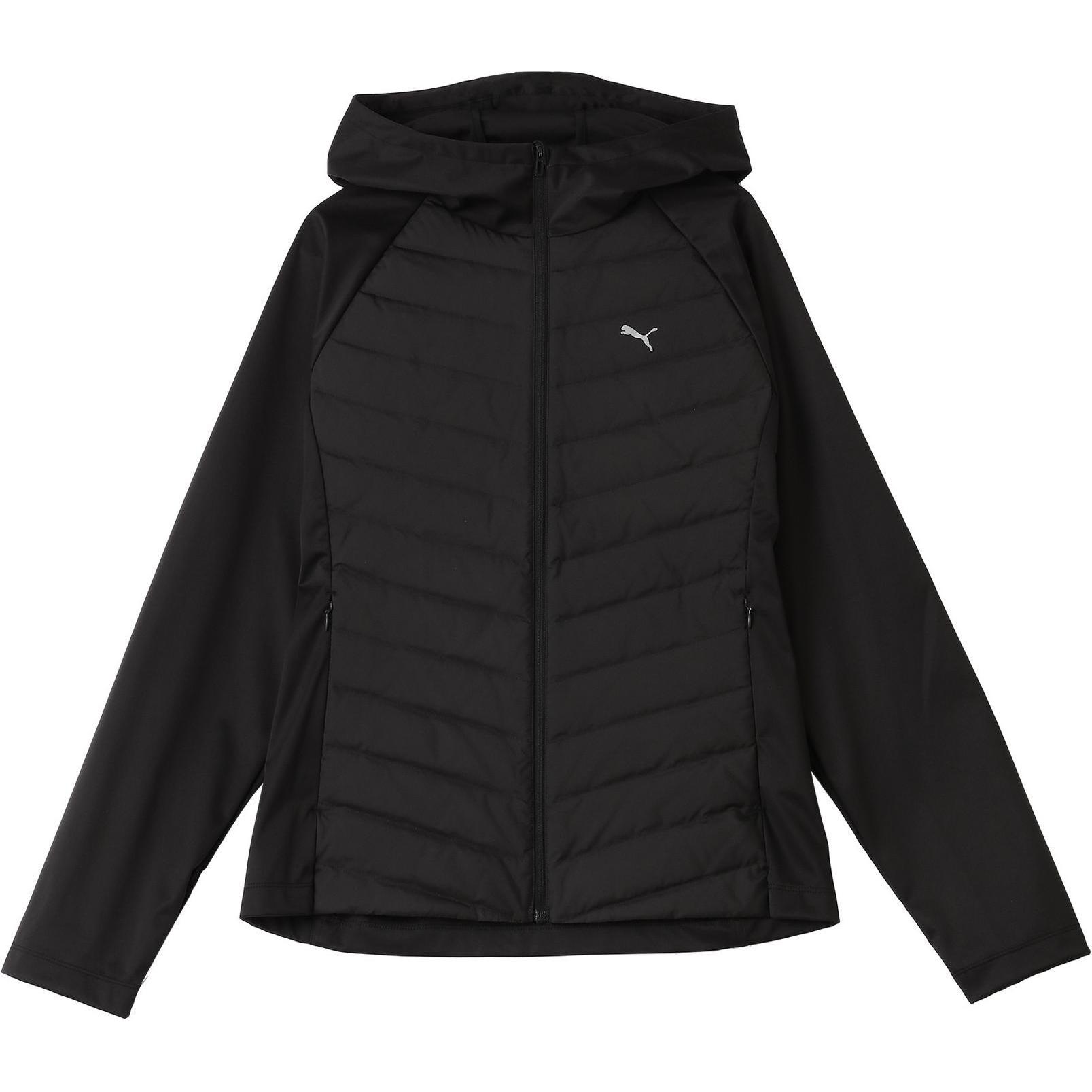 PUMA Down Jackets Men s Black 01 Hooded Lightweight Down Jacket 527170-01 S/170/92A