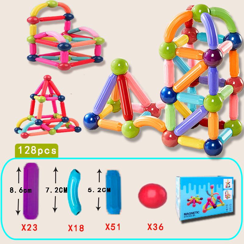Magnetic Building Blocks - Large, Strong, Versatile Toys for Early Education
