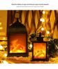 Nordic LED Flame Fireplace Lamp - Decorative Christmas Home Ornament