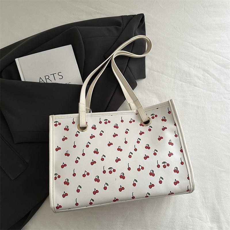 

Premium sense large-capacity bag women s new fashion commuter shoulder bag college student class tote bag