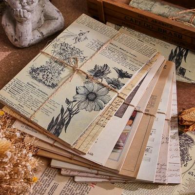 Yan You Mei Retro Journal DIY Materialpaket - 8 Designs