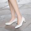 Schuhe Damen Pumps Mittlerer Absatz Nude Sexy Hohe Absätze Hochzeitschuhe Damen Büro Arbeit Weiße Pumps Partyschuhe 2026