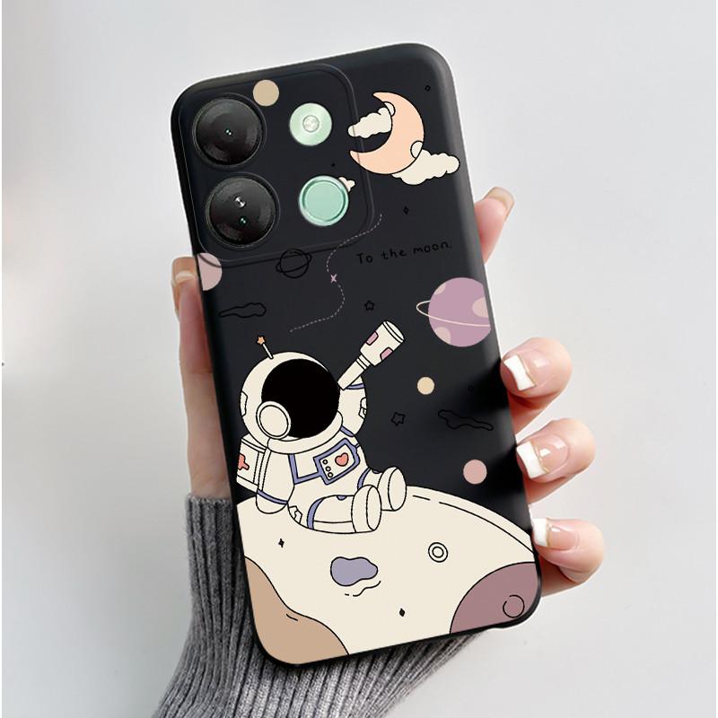 Cute Case For Infinix Smart 7 HD / Smart 7 Plus Fundas Coque Printing Shell Protective Cover Soft Silicone Cartoon Phone Casing