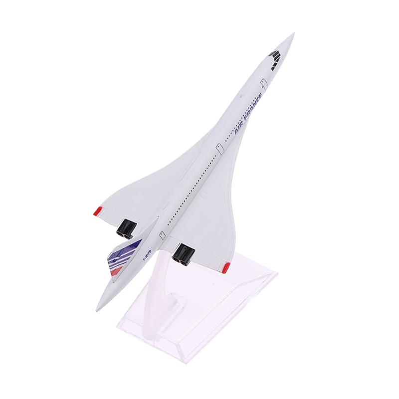 1:400 Concorde Air France Airplane Model Airliner Alloy Diecast Air Plane Model Toys Collection Home Decor Miniatures