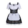 Women's Short Sleeve Tie-Back Costume Dress for Themed Parties