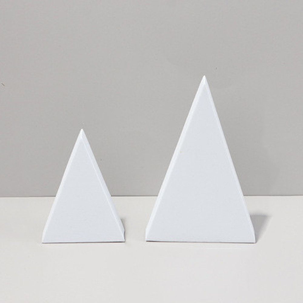 Photography Decoration Shooting Props Geometric Stereo Ins Wind Net Red White Photographic Prop