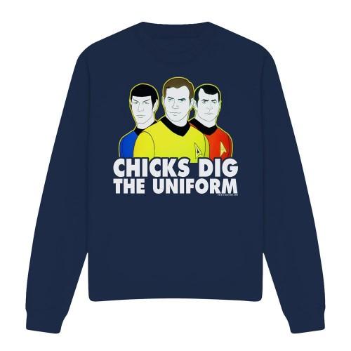 STAR TREK Unisex Adult Dig It Sweatshirt