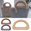 D Shape Purses Handles Replacement Handbag Purse Handle Decorative Bag Handles for Straws Beach Handbags Purse Making