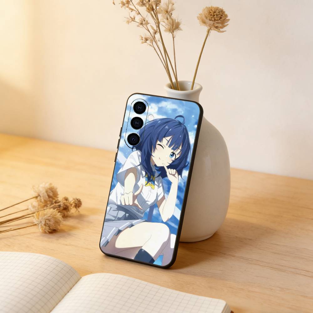 

Too Many Losing Heroines_ Anna Yanami Phone Case For Samsung Galaxy A73,A72,A71,A70,A53,A52,A51,Soft Silicone Black Cover Samsung a21