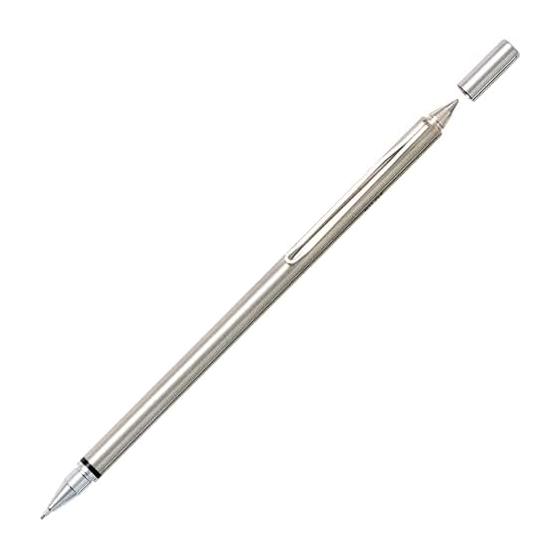 Pilot Birdy Switch Multi-Function Ballpoint Pen + Mechanical Pencil, Silver, 0.7mm