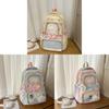 Cute Large Capacity Backpack For School Girls With Nylon Material