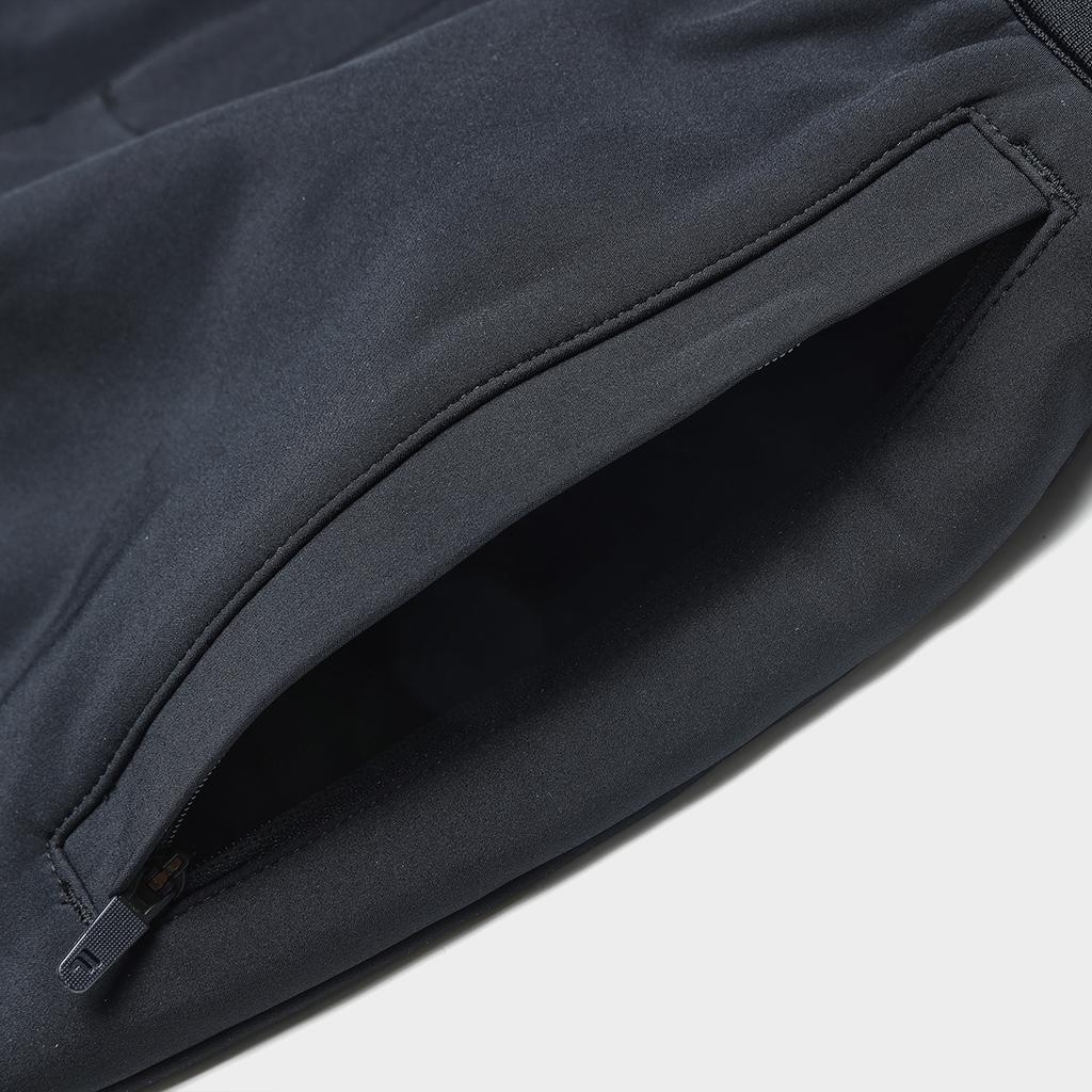 FILA Official Mens Woven Trousers 2023 Winter New Fashion Simple Basic Casual Pants Men bottoms Legendary-Blue F11M349806F-NV