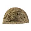 Damer Topphatt Rombus Rhinestones Dekor Plissert Turbanhatt Gullbelagt Pyntet Hatt Elastisk Design Hodeplagg