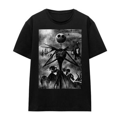 The Nightmare Before Christmas Unisex Adult Jack Skellington Rain T-Shirt