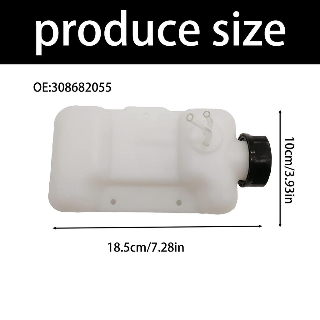 Fuel Tank Assembly With Fuel Line Compatible For String Trimmers Durable Replacement Part Easy Installation