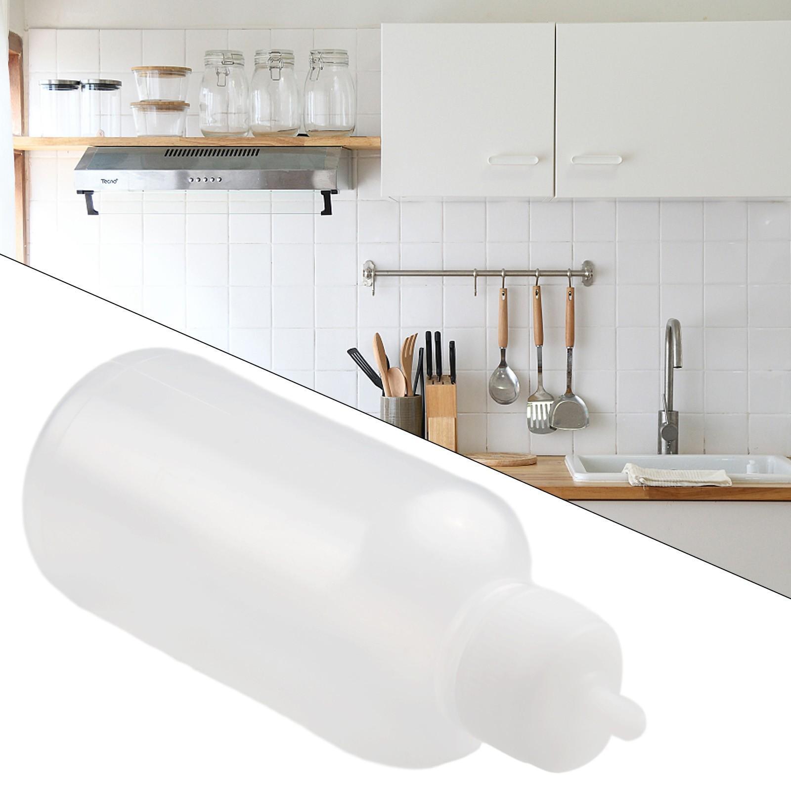 

5x 50 мл пластиковых бутылочек-скребков для соуса-приправы, кетчупа, майонеза-масла