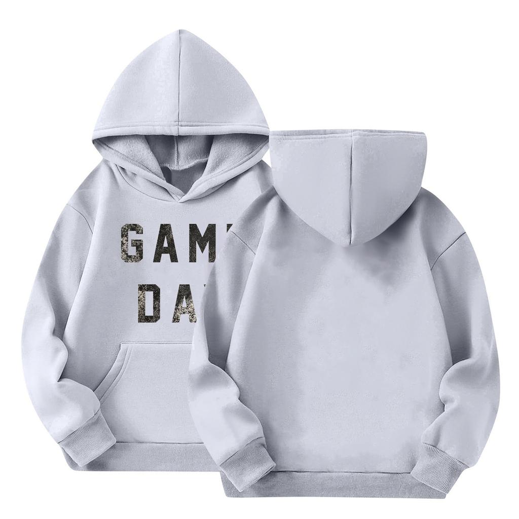 Cute Hoodies For Teen Children Trendy Preppy Hooded Sweatshirts Oversized Long Sleeve Shirts Clothes For Children