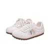 Ballet style moral training shoes women's 2025 summer new sweet style lace bow white shoes casual sports Forrest Gump shoes