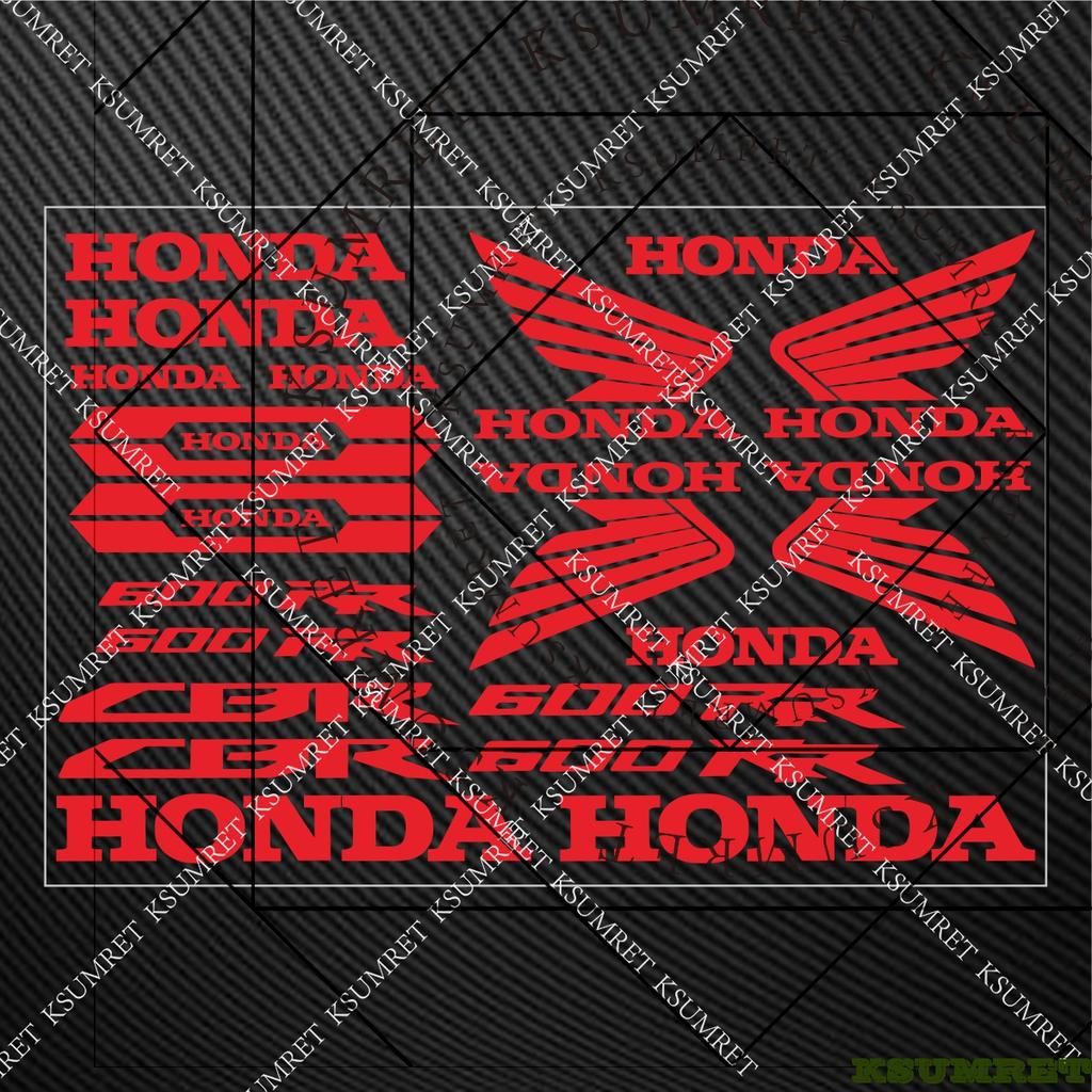 AAAKG1 For Honda CBR600RR Stickers Motorcycle Sticker Cbr600rr Skateboard Helmet Fuel Tank Tail Box Decals