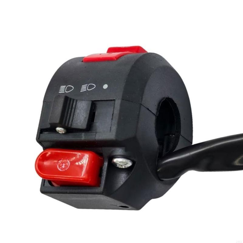 28GC High Temperature Resistant Motorcycle Engine Cut Off & Light Activation Switch Waterproof for Customization Enthusiasts