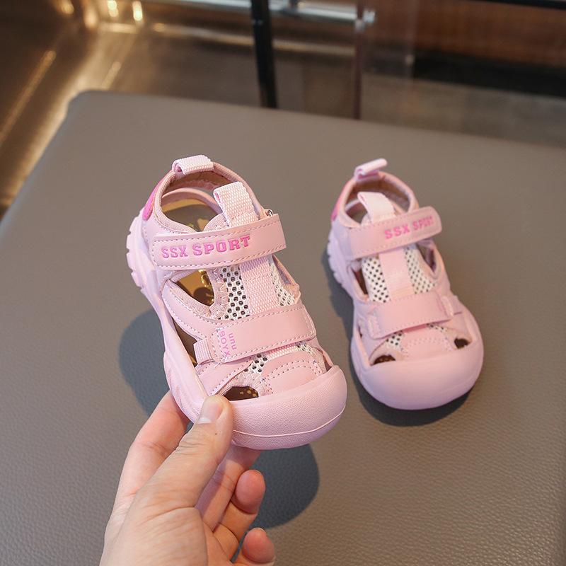 2025 new girl sandals soft soled girls beach shoe fashion boy sandals anti slip boy shoe breathable kids shoes sandalias de ñiña