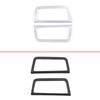 For Land Rover Range Rover Evoque L551 2020 Car Rear Trunk Tail Gate Door Handle Frame Cover Trim Chrome Car Styling Accessories