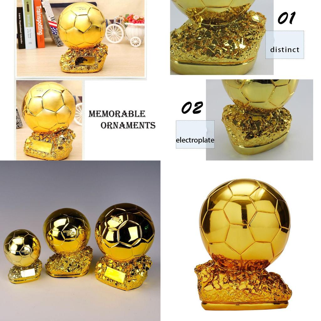 Réplique du trophée Ballon d'Or de la Coupe du Monde de la FIFA, Qatar 2022 - Souvenir