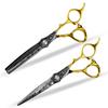 6.0 Inch 440C Neptune Hair Scissors Straight Cutting Teeth Scissors Thin Cutting Hair Salon Special Foreign Trade Explosion