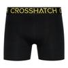 Crosshatch Mens Highlighter Cotton Blend Boxer Shorts (Pack of 12)