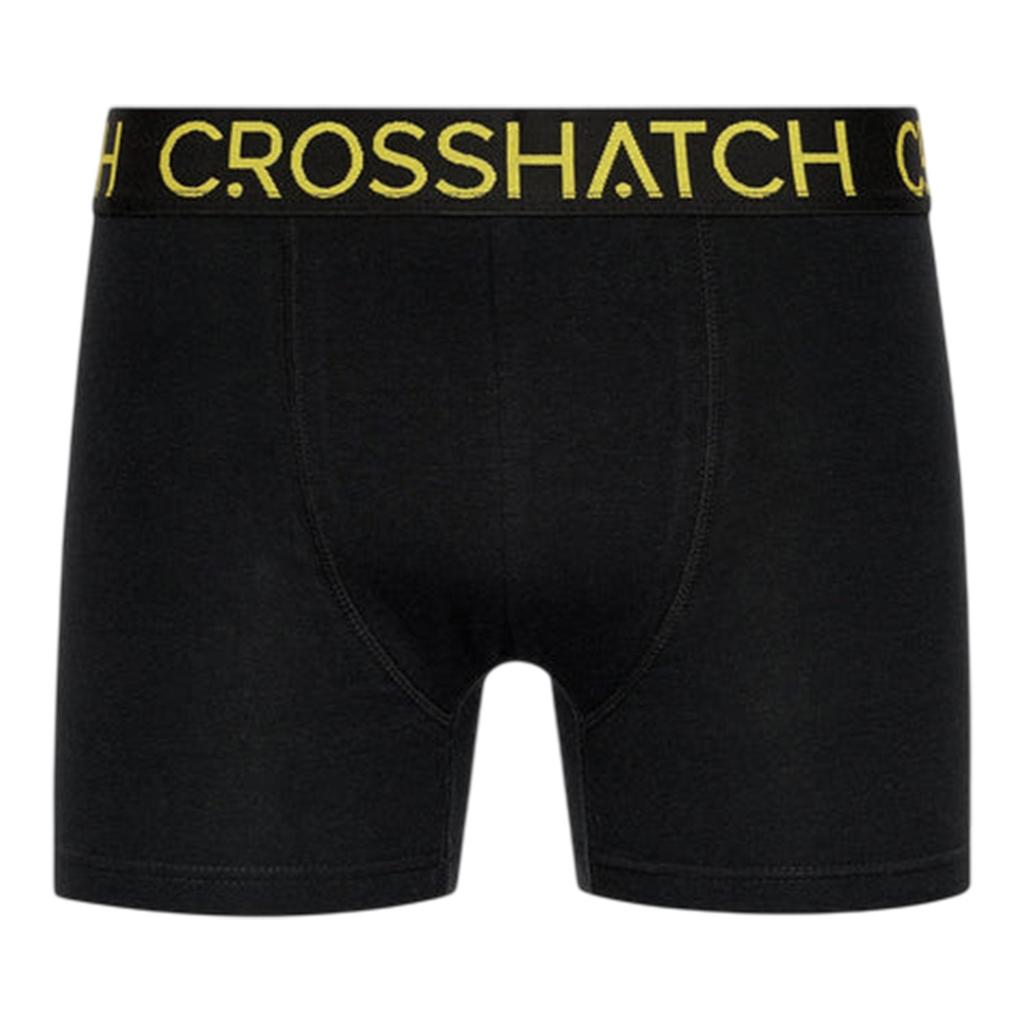 Crosshatch Mens Highlighter Cotton Blend Boxer Shorts (Pack of 12)