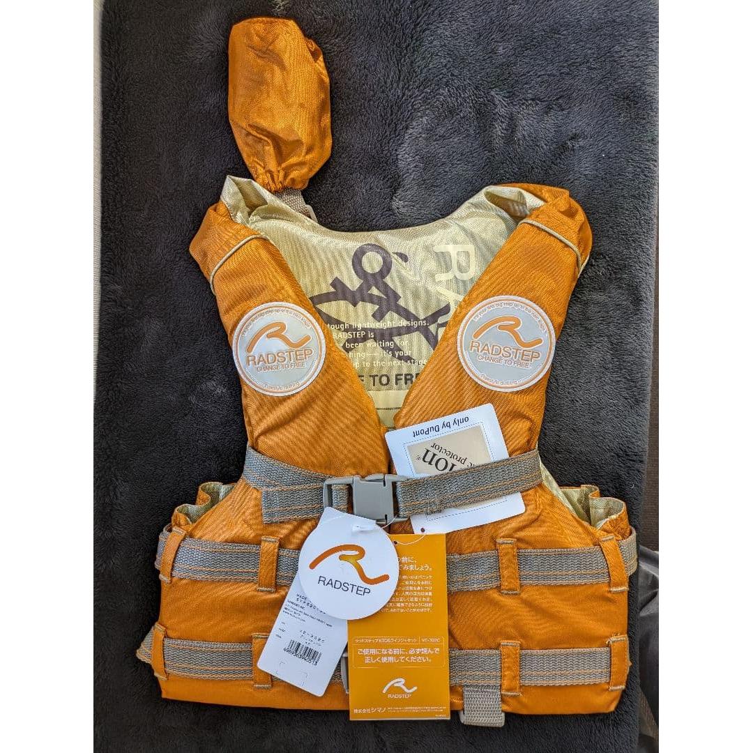 Used 248) Shimano Floating Vest RADSTEP for Children New Unused