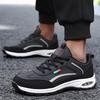 Large Size Men's Shoes Spring and Autumn New Waterproof Leather Surface Light and Comfortable Platform Casual Shoes Outdoor Sports Running Work Shoes
