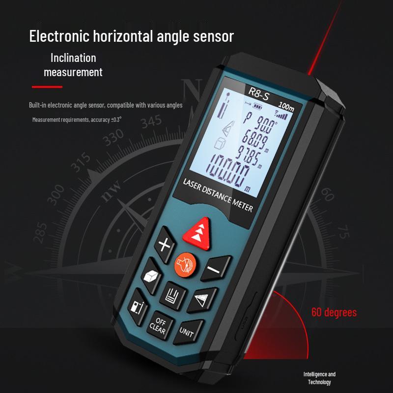 Handheld High-Precision Laser Rangefinder & Electronic Distance Ruler