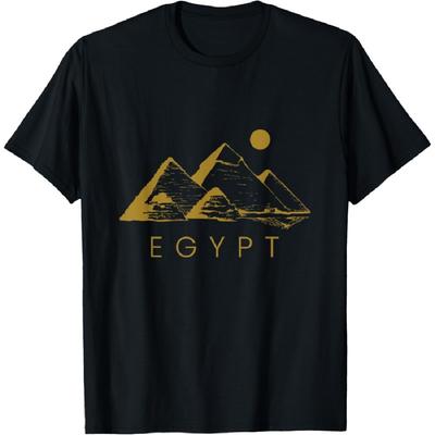 Egyptské pyramidy I Egyptští bohové Archeologie Egypt Tričko