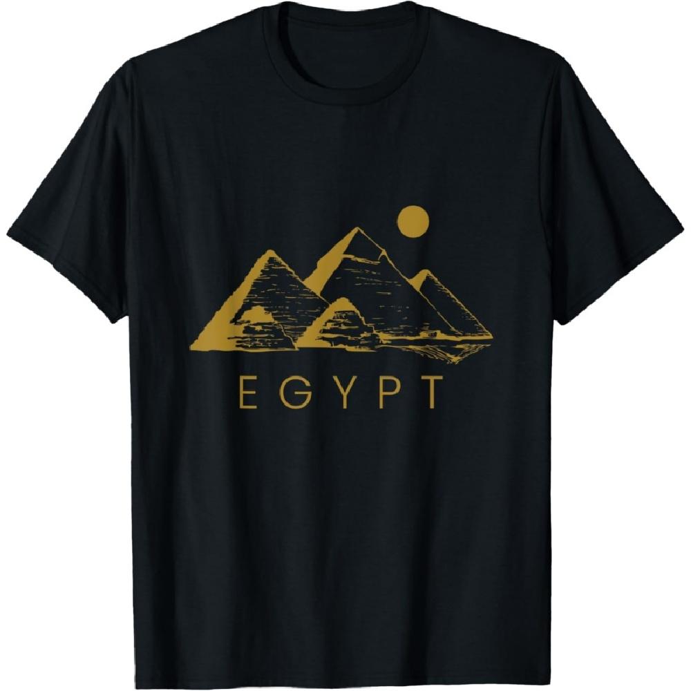 

Egyptian Pyramids I Egyptian Gods Archeology Egypt T-Shirt XXXXXL чорний