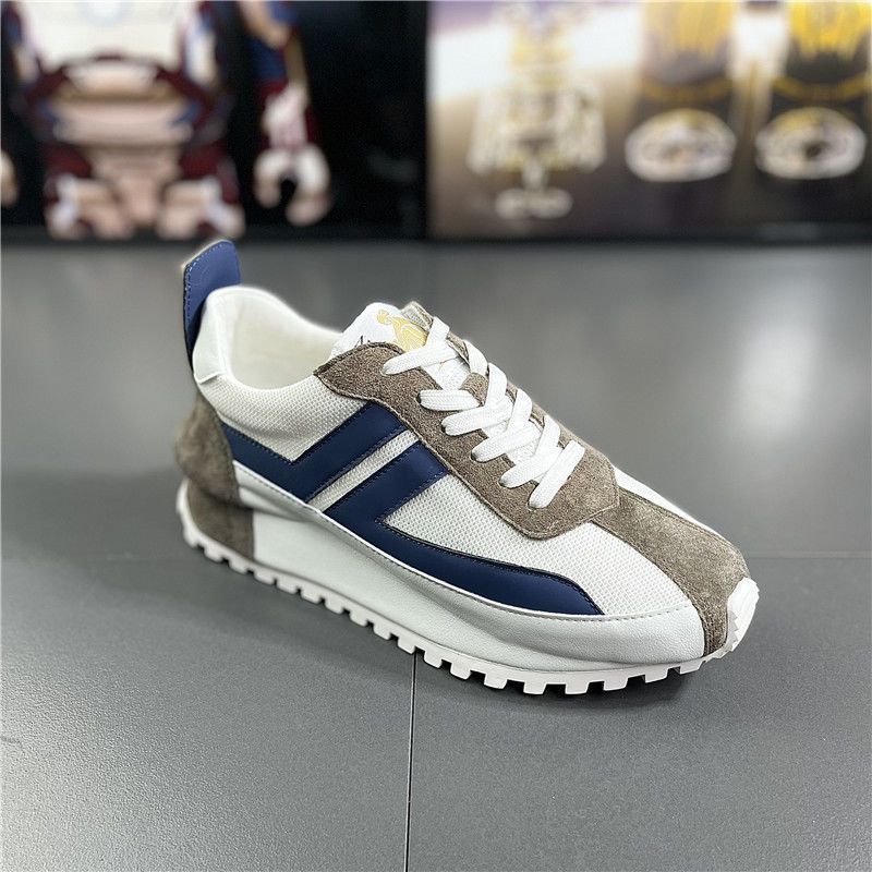 Fashion Chunky Sneakers Mesh Breathable Fashion Men Shoes Designer Increased Platform Male Vulcanize Luxury Walking Shoes Sport Trainers