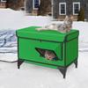 Casa para Gatos Calefactable Exterior Grande Impermeable Refugio para Gatitos Invierno Aislado Gato