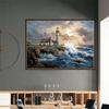 DIY Sea Pattern Diamond Painting Full Round Drill Embroidery Drawing Decor
