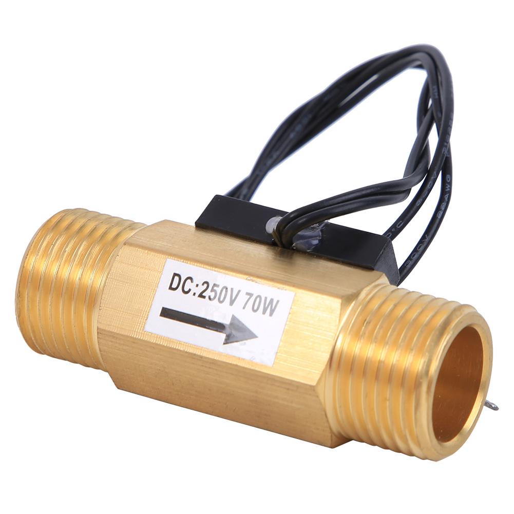 Water Flow Sensor Switch with 12inch Interface Electromagnetic Flowmeter Industrial Accessory