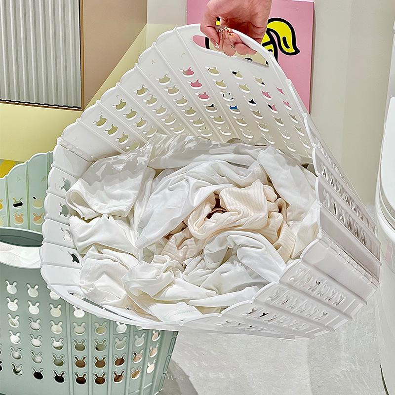 Foldable Wall-Mounted Bathroom Laundry Hamper