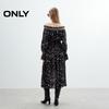 Only 2025 Gradient Print Flowy Mesh Dress