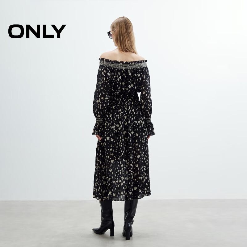 Only 2025 Gradient Print Flowy Mesh Dress