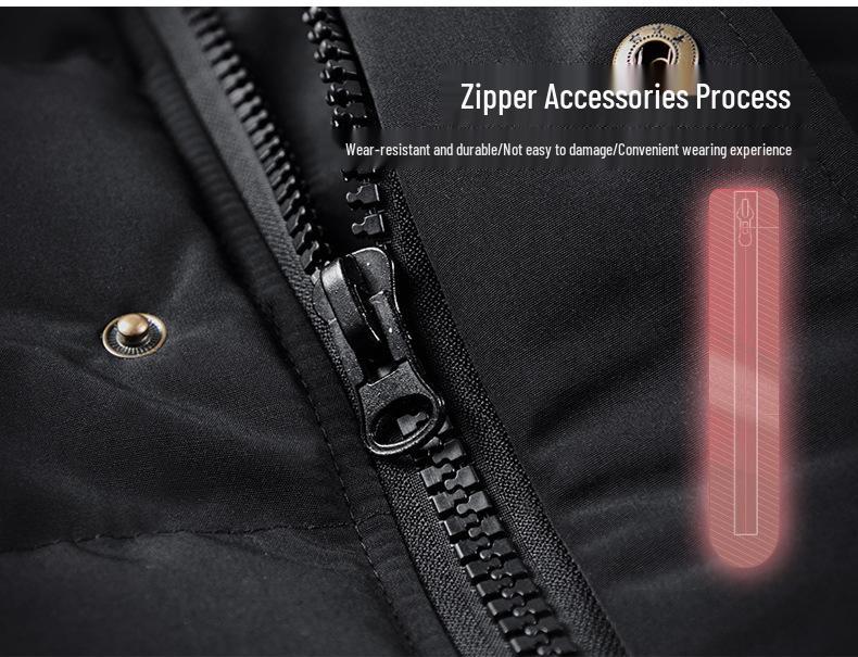 Men's 2019 Autumn/Winter Plus Size Warm Cotton Jacket - Comfortable, Loose, Thickened, and Velvet Lined