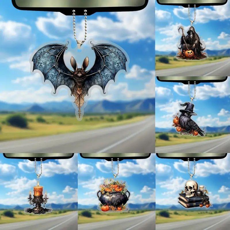 Cartoon Style Acrylic Car Accessories For Festive Halloween Home Decor