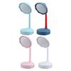 LED Desk Lamp Cute Flower Table Lamp with Adjustable Flexible Gooseneck Rechargeable Eye-Caring Night Light for Dorm Bedroom Reading
