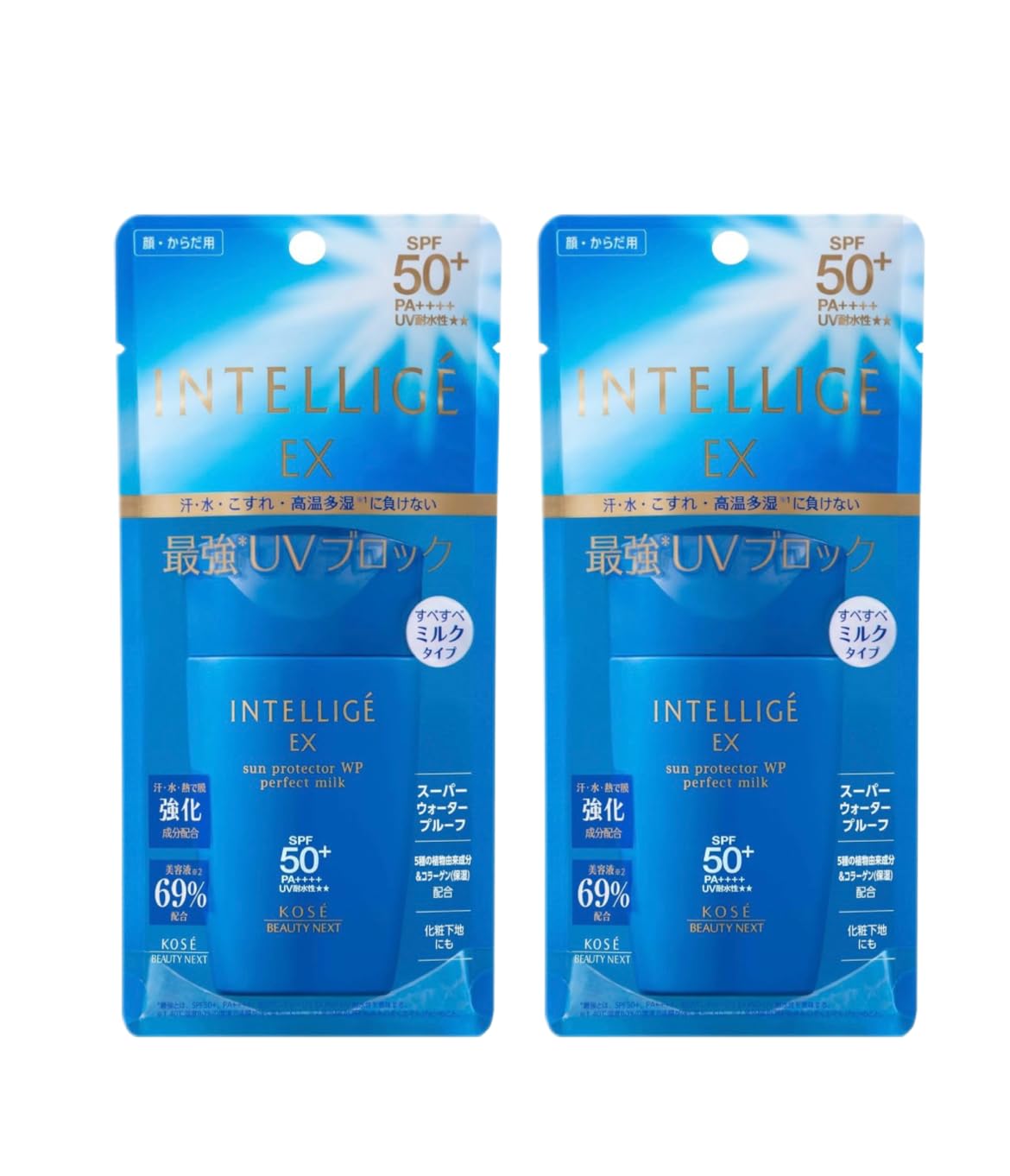 

ANTERIGE EX Солнцезащитный крем WP Perfect Milk 2 штуки