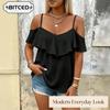 Women's Fashion Casual Sleeveless V-Neck  Blouses & Shirts