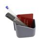 2pcs Gray Car Phone Key Organizer Storage Bag Box Holder Interior Accessories